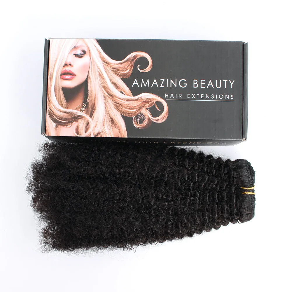 Clip in Hair Extension Afro Kinky Curly
