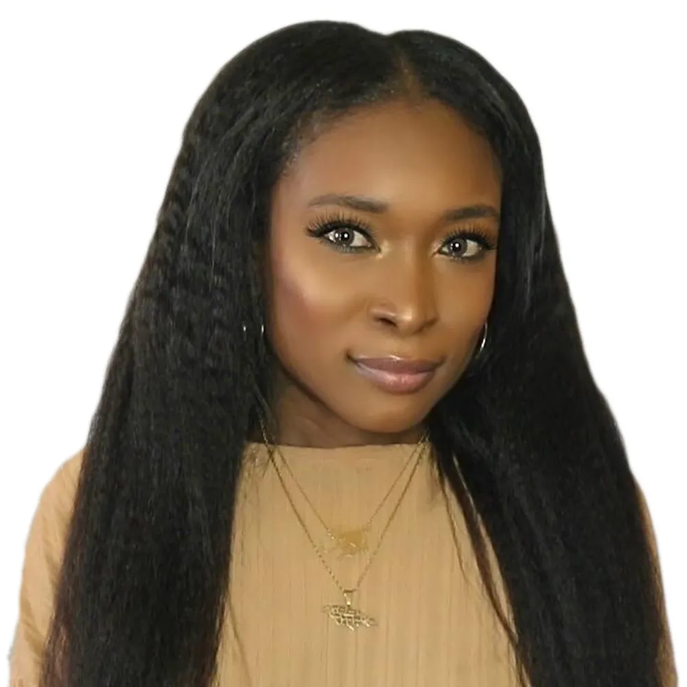 Clip in Hair Extension Kinky Straight