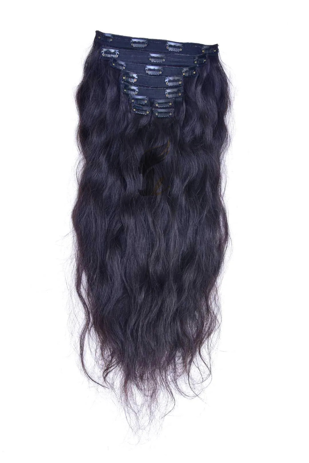Clip On Set (Normal Taper) - Natural Wavy