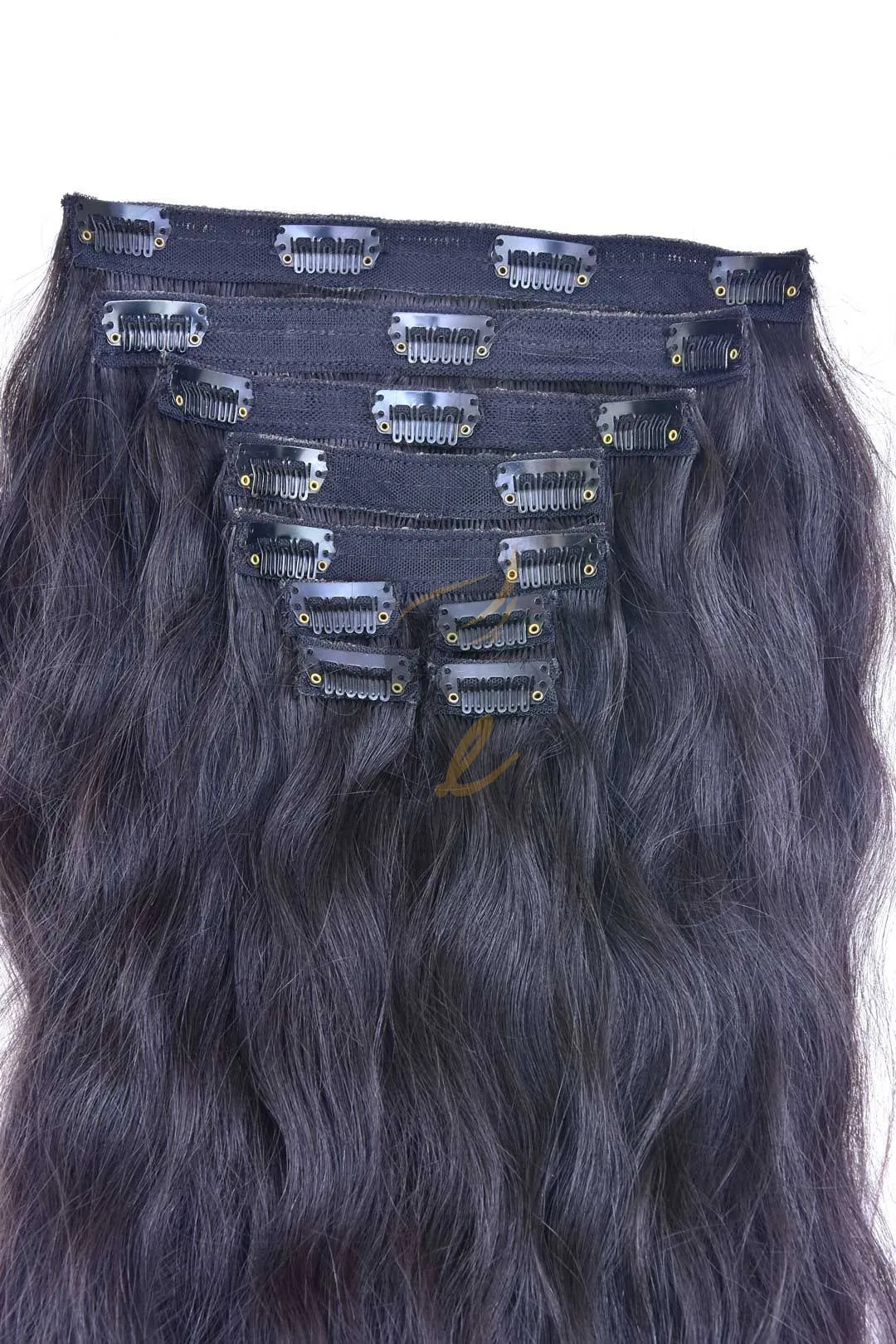 Clip On Set (Normal Taper) - Natural Wavy