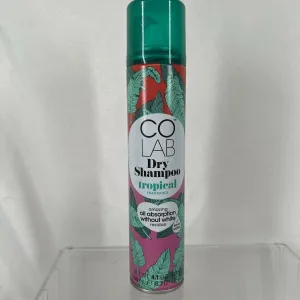 Colab Dry Shampoo Spray TROPICAL Fragrance 6.7oz Clear No Residue Co Lab