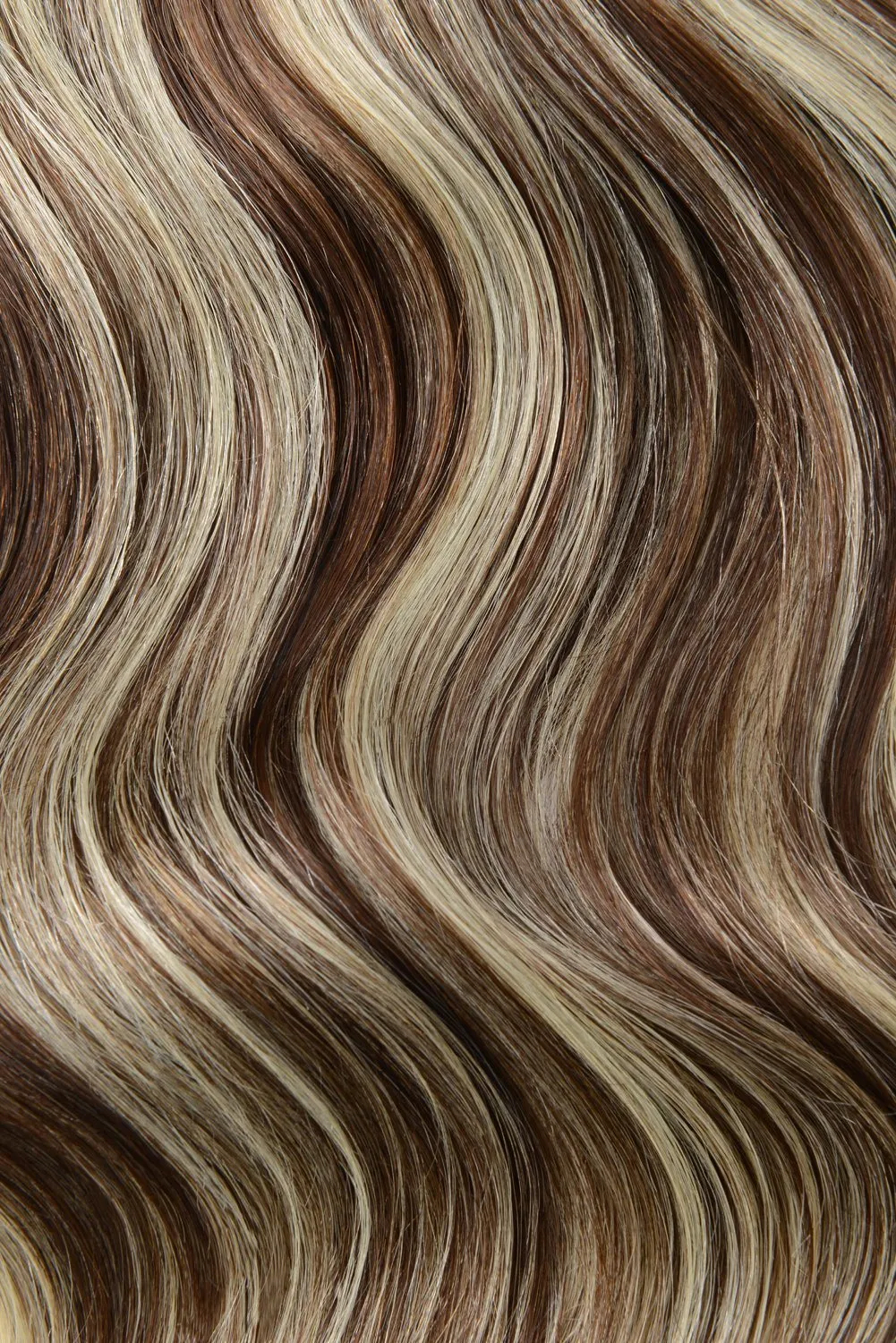 Cookies & Cream (#4/613) Double Wefted Full Head Clip In Hair Extensions