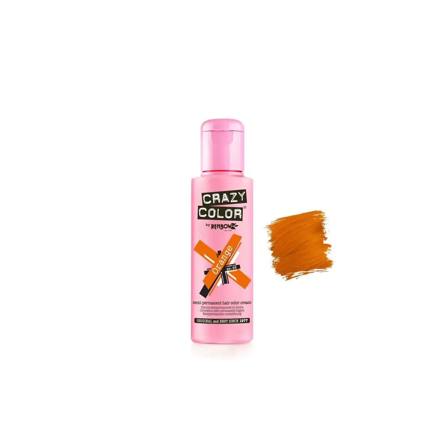 Crazy Color - Coloration Semi Permanente Pour Cheveux (plusieurs teintes) 100ml
