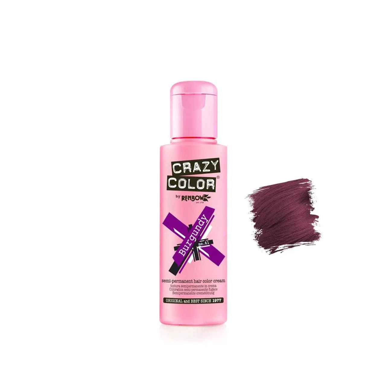 Crazy Color - Coloration Semi Permanente Pour Cheveux (plusieurs teintes) 100ml