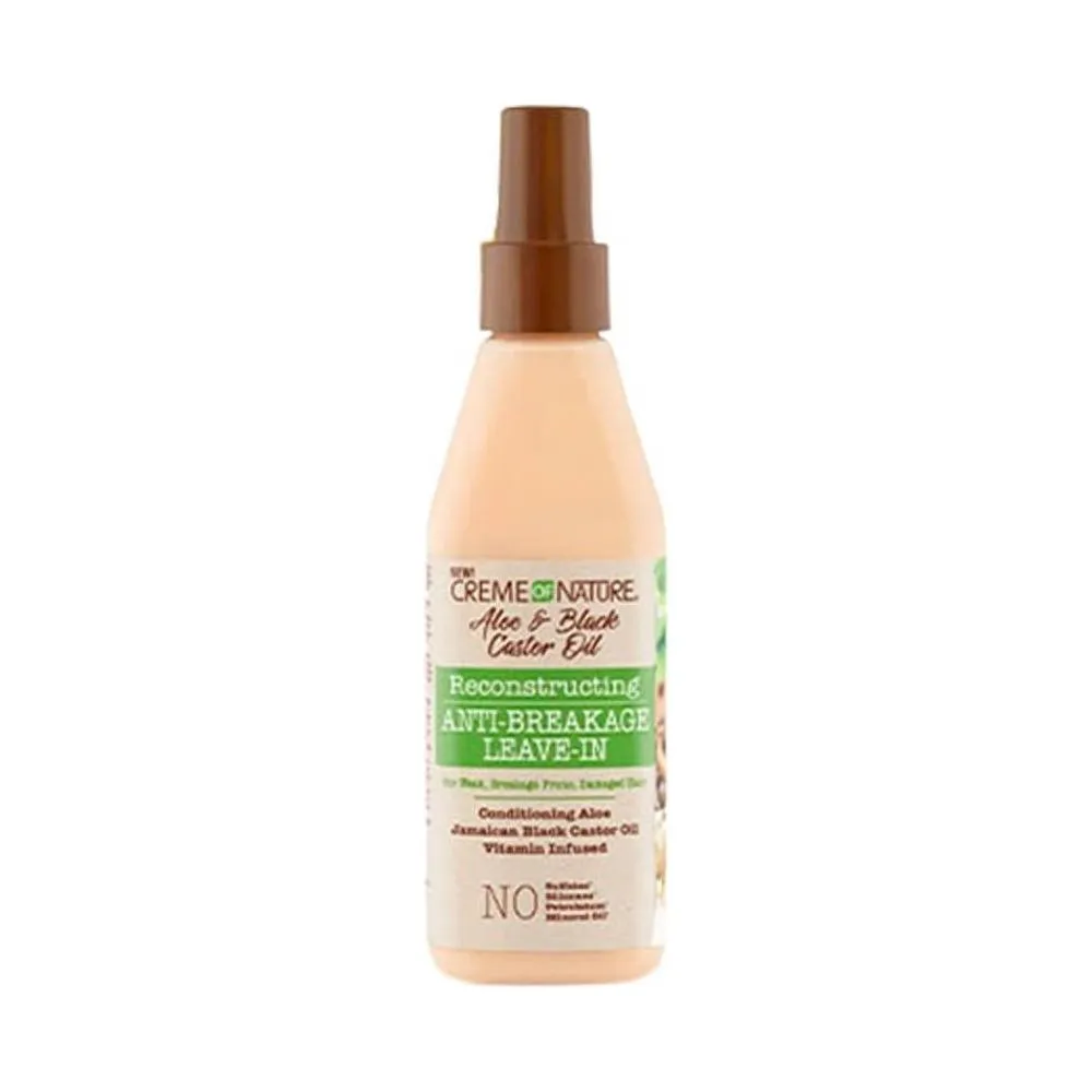Creme of Nature Aloe & Black Castor Oil Leave In 8 oz