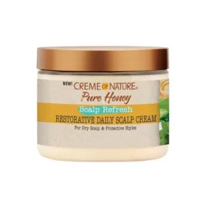 Creme of Nature Honey Scalp Refresh Restorative Daily Cream 4.76oz