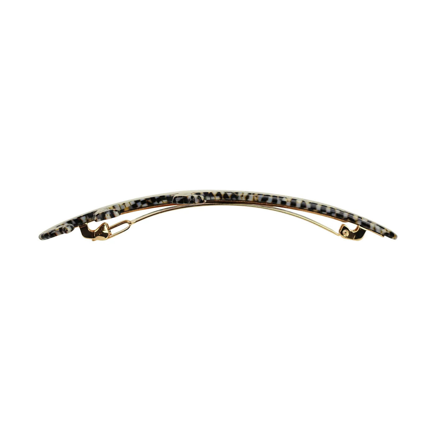 Crocodile Damier Hair Clip