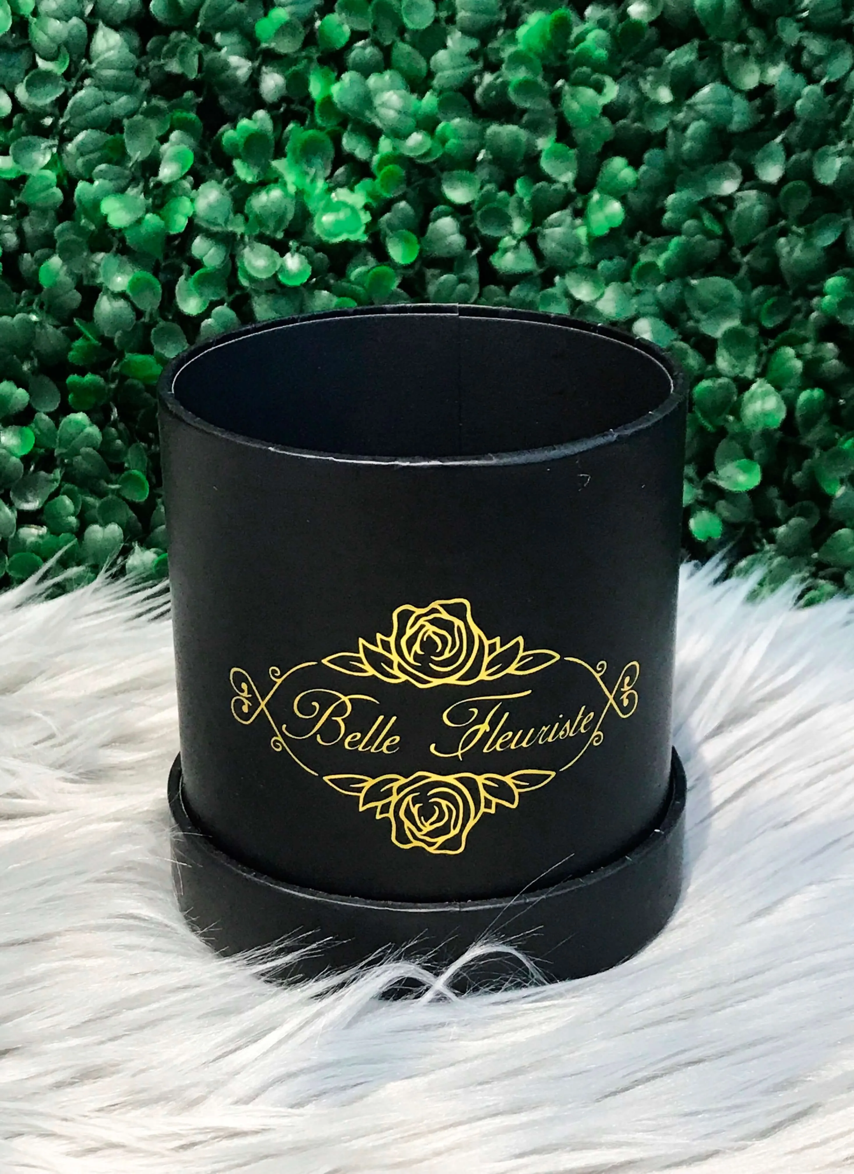 Custom Glitter Roses - Black Box (3 Roses)
