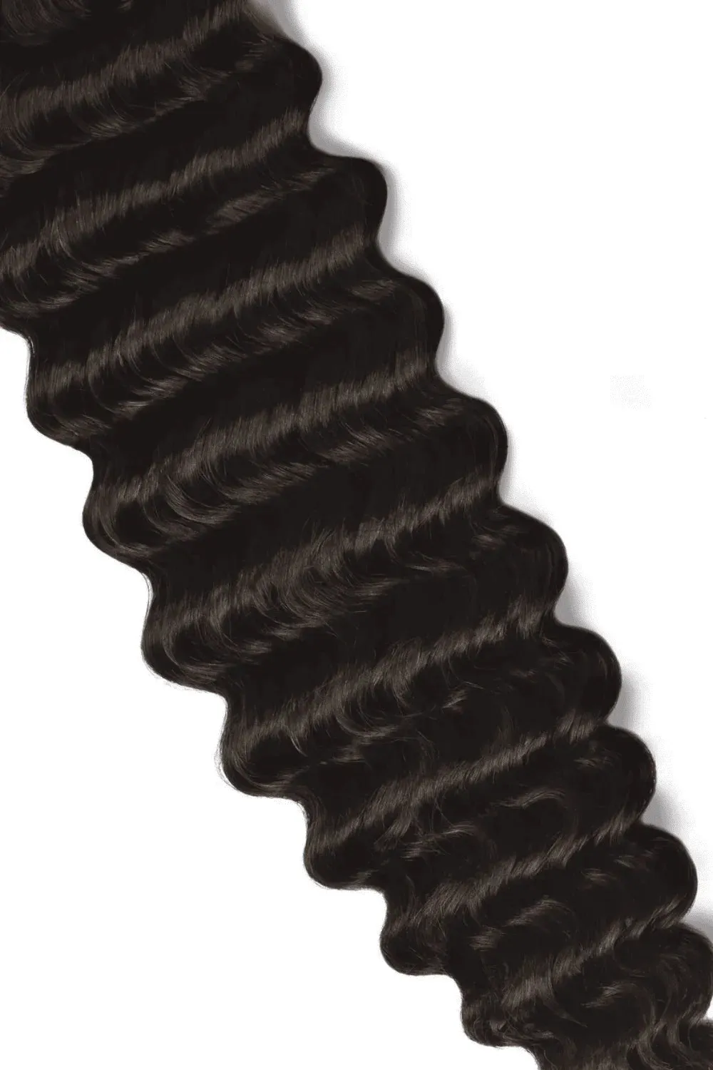 Darkest Brown (#2) Curly Clip In Hair Extensions