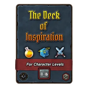 Deck of Inspiration - Lvl 11-16