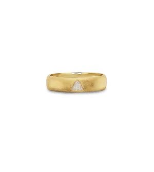 Diamond Trillion Flush Band