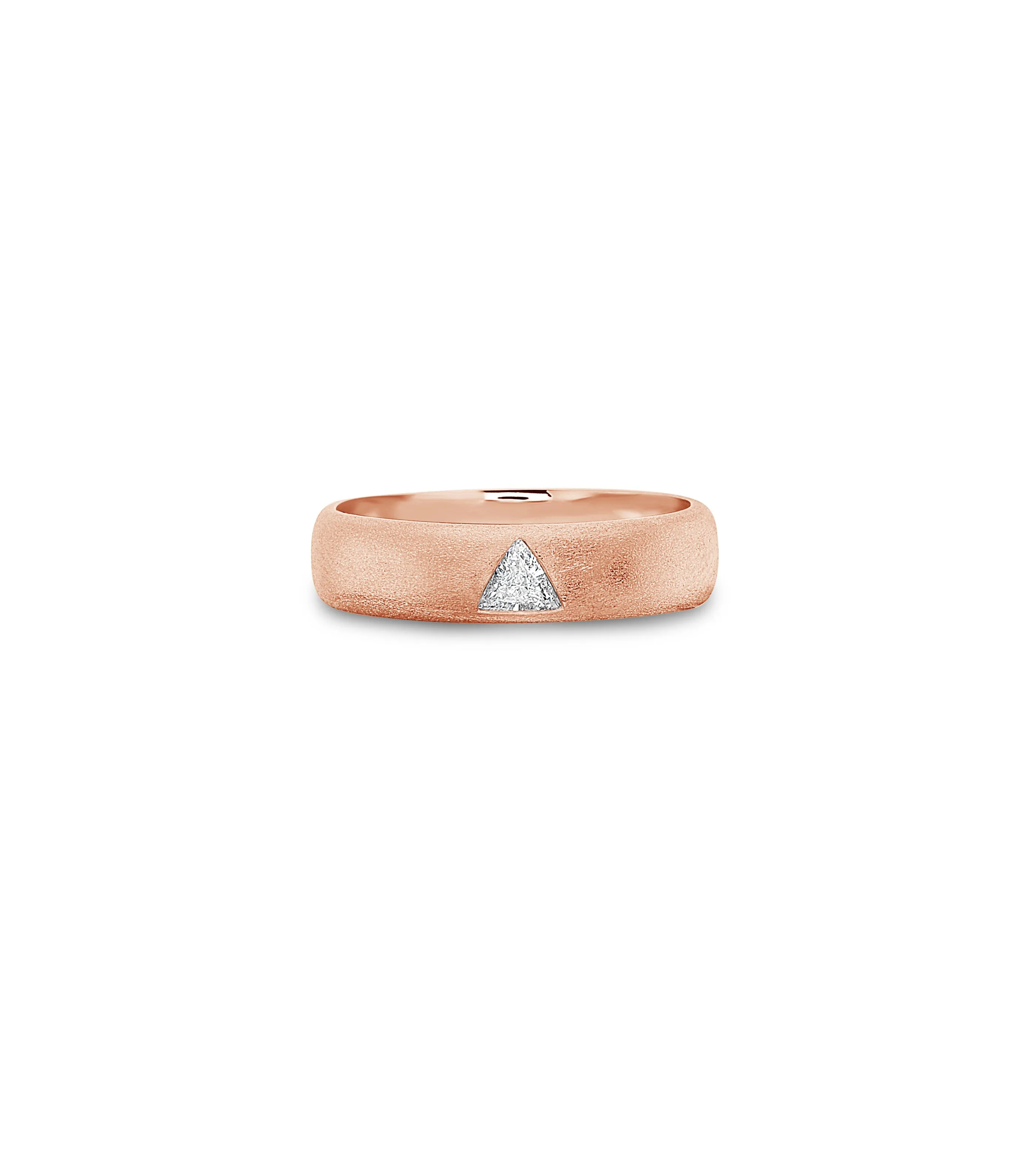 Diamond Trillion Flush Band