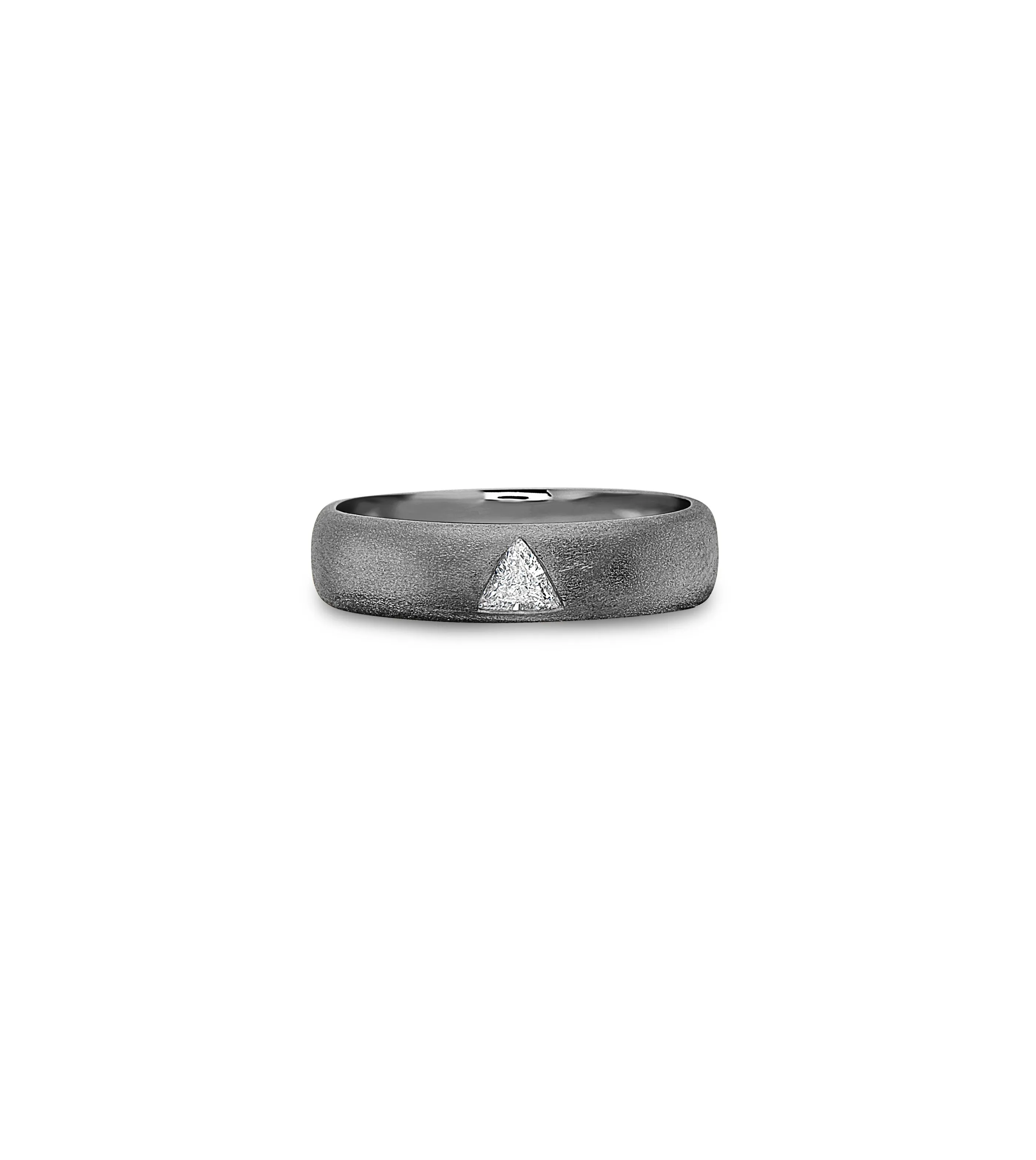 Diamond Trillion Flush Band