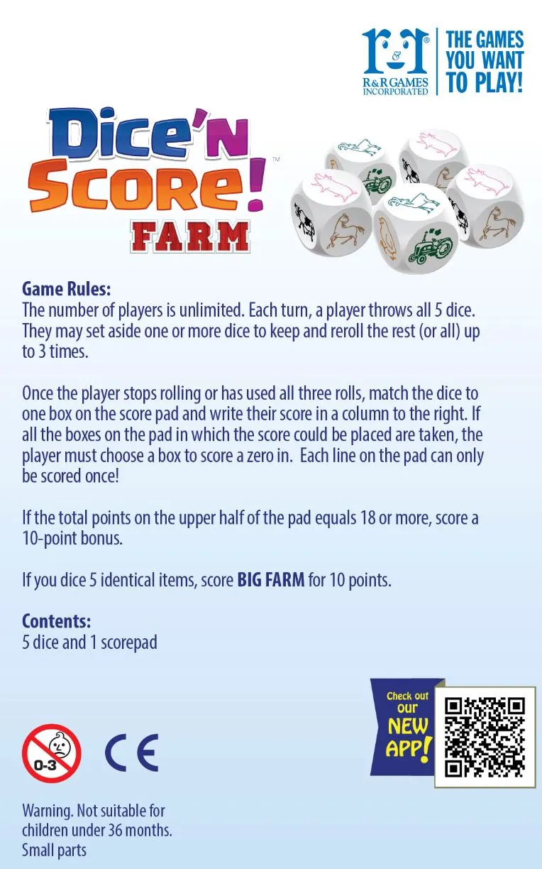 Dice N' Score-Farm