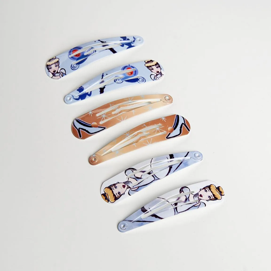 Disney Princess Hair Clips - 4 Styles Available