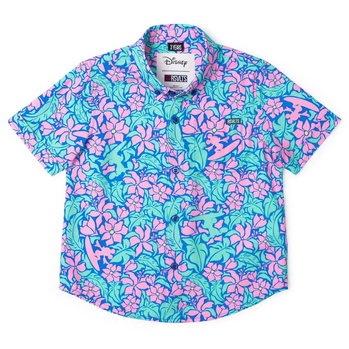 Disney "Mickey's Tropical Adventure" – Preschooler KUNUFLEX Short Sleeve Shirt