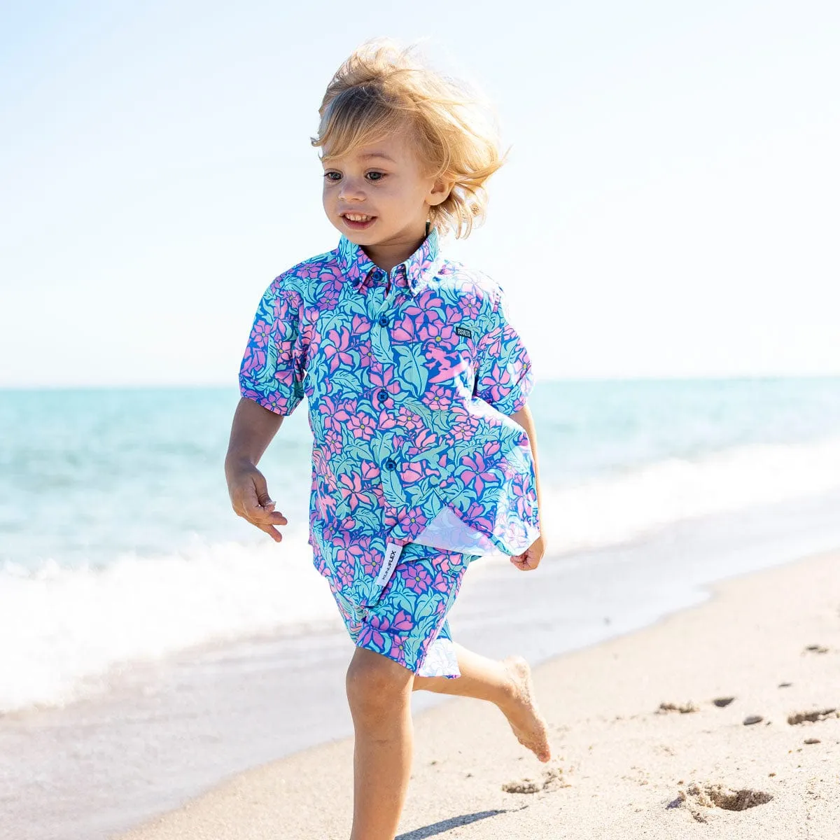 Disney "Mickey's Tropical Adventure" – Preschooler KUNUFLEX Short Sleeve Shirt