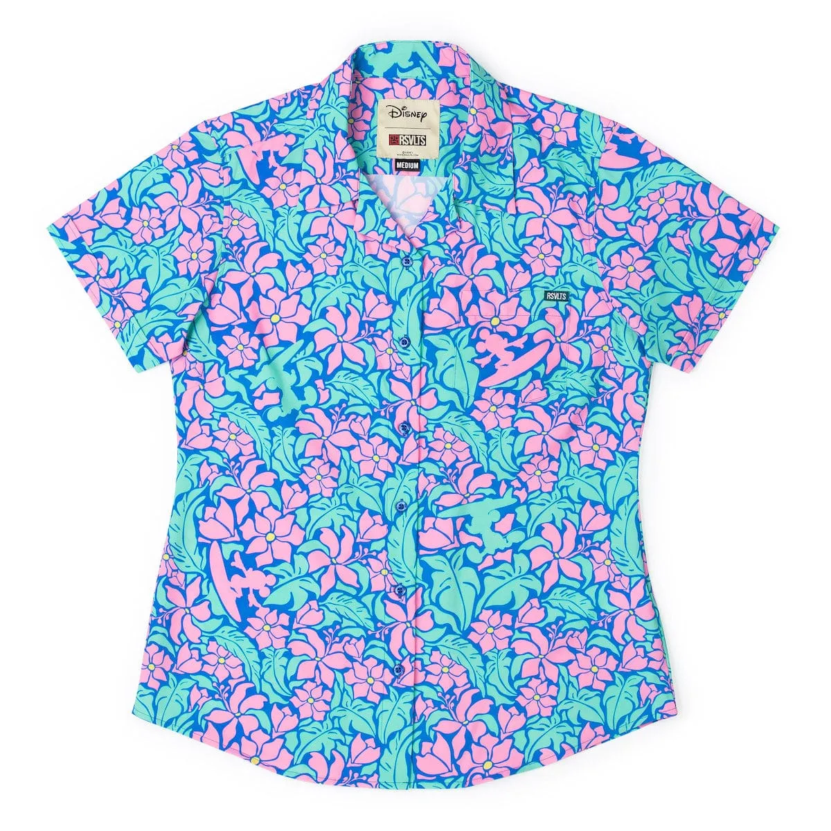 Disney "Mickey's Tropical Adventure" – Women's KUNUFLEX Short Sleeve Shirt