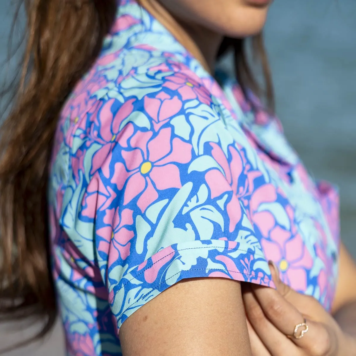 Disney "Mickey's Tropical Adventure" – Women's KUNUFLEX Short Sleeve Shirt