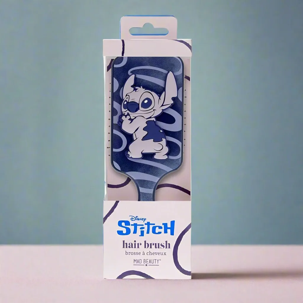 Disney Stitch Denim Paddle Hair Brush