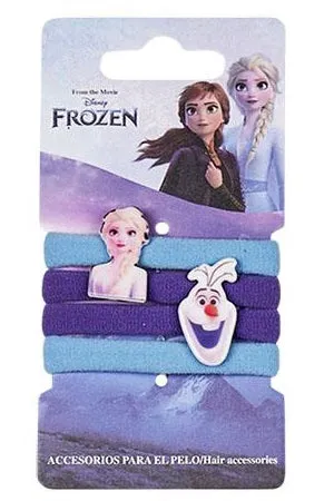 Disney's Frozen Hair Ties - 4 Styles