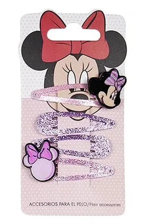 Disneys' Minnie Mouse 3D Hair Clips - 4 Styles Available