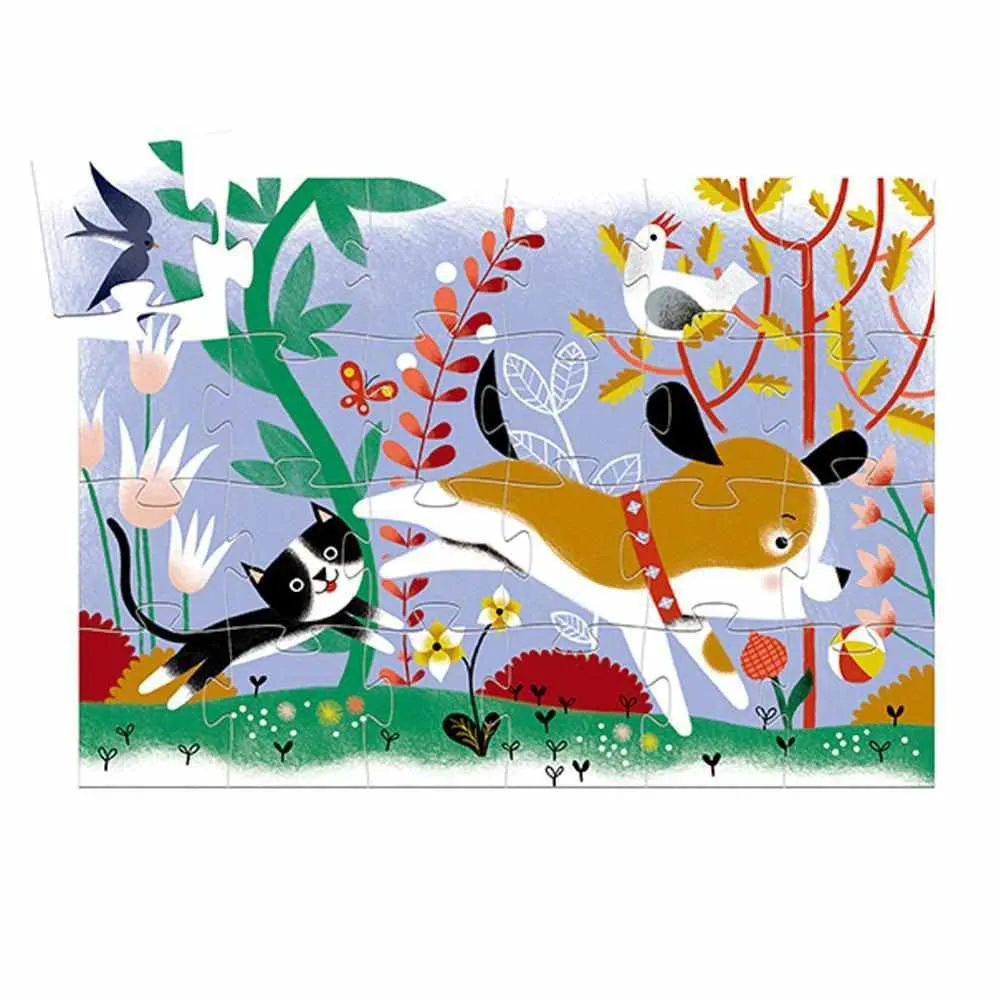 Djeco Puppy Silhouette Puzzle