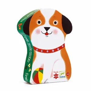 Djeco Puppy Silhouette Puzzle