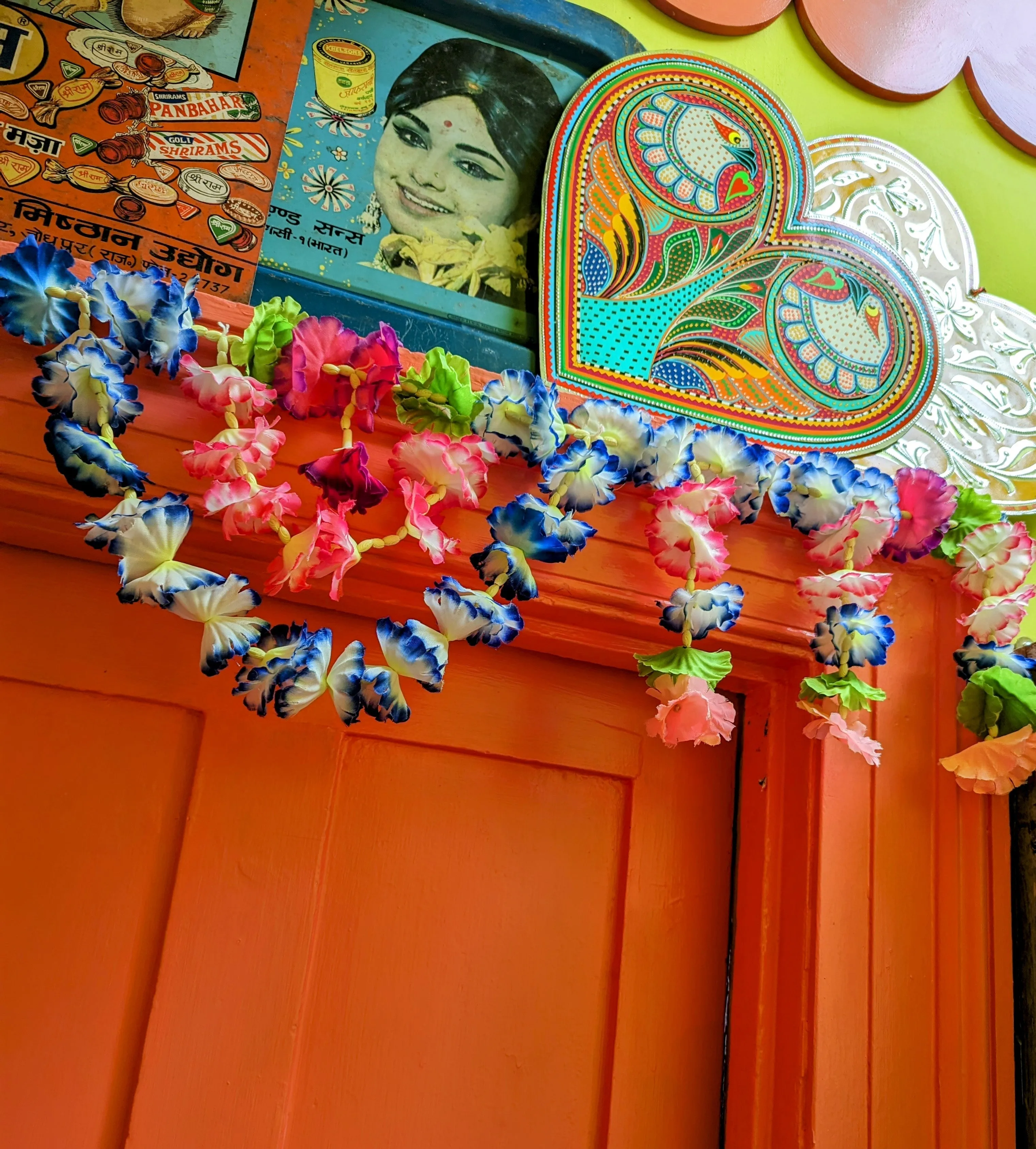 Doorway Flower garlands