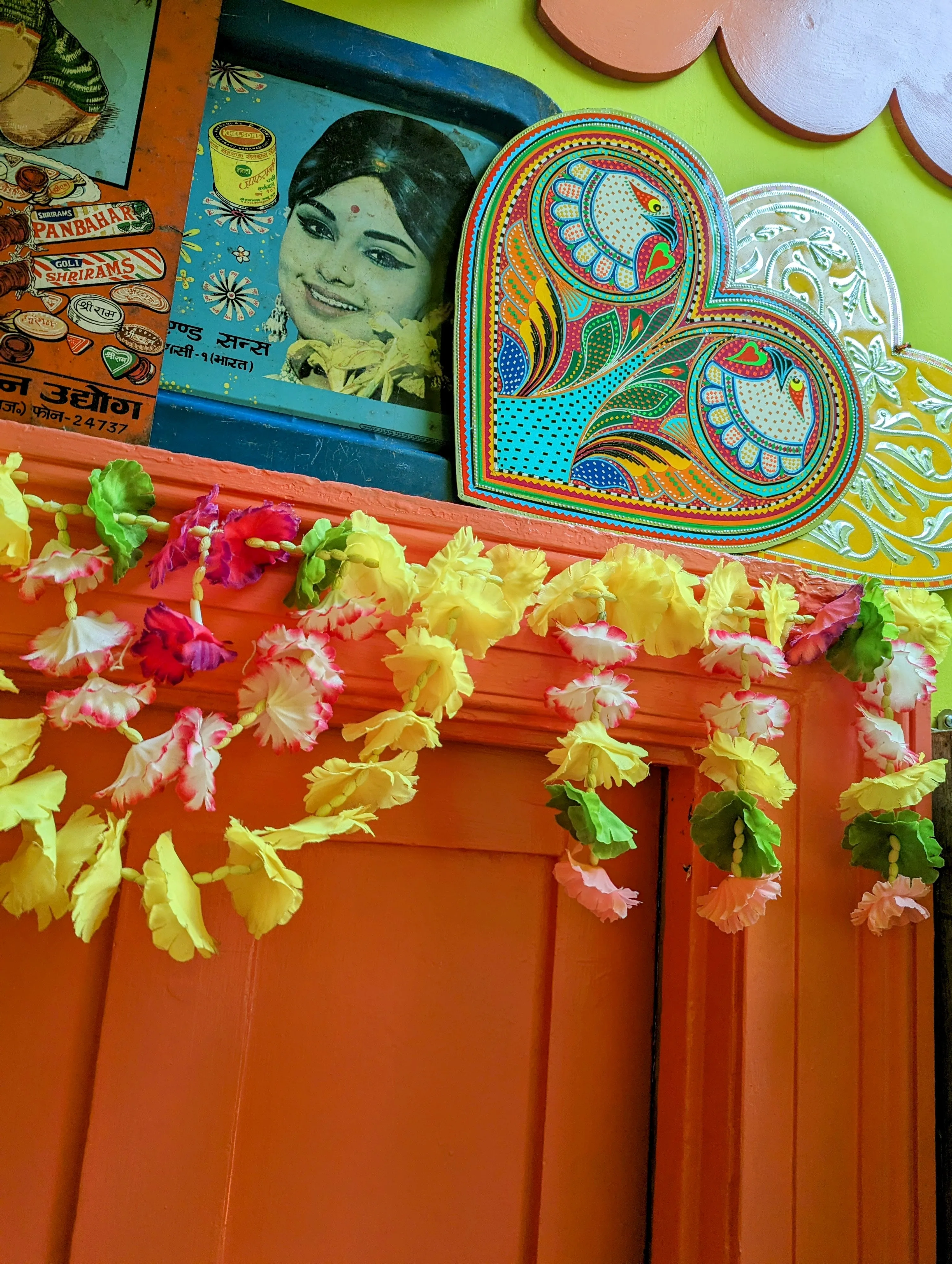 Doorway Flower garlands