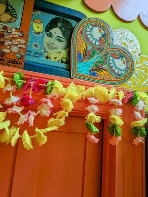 Doorway Flower garlands
