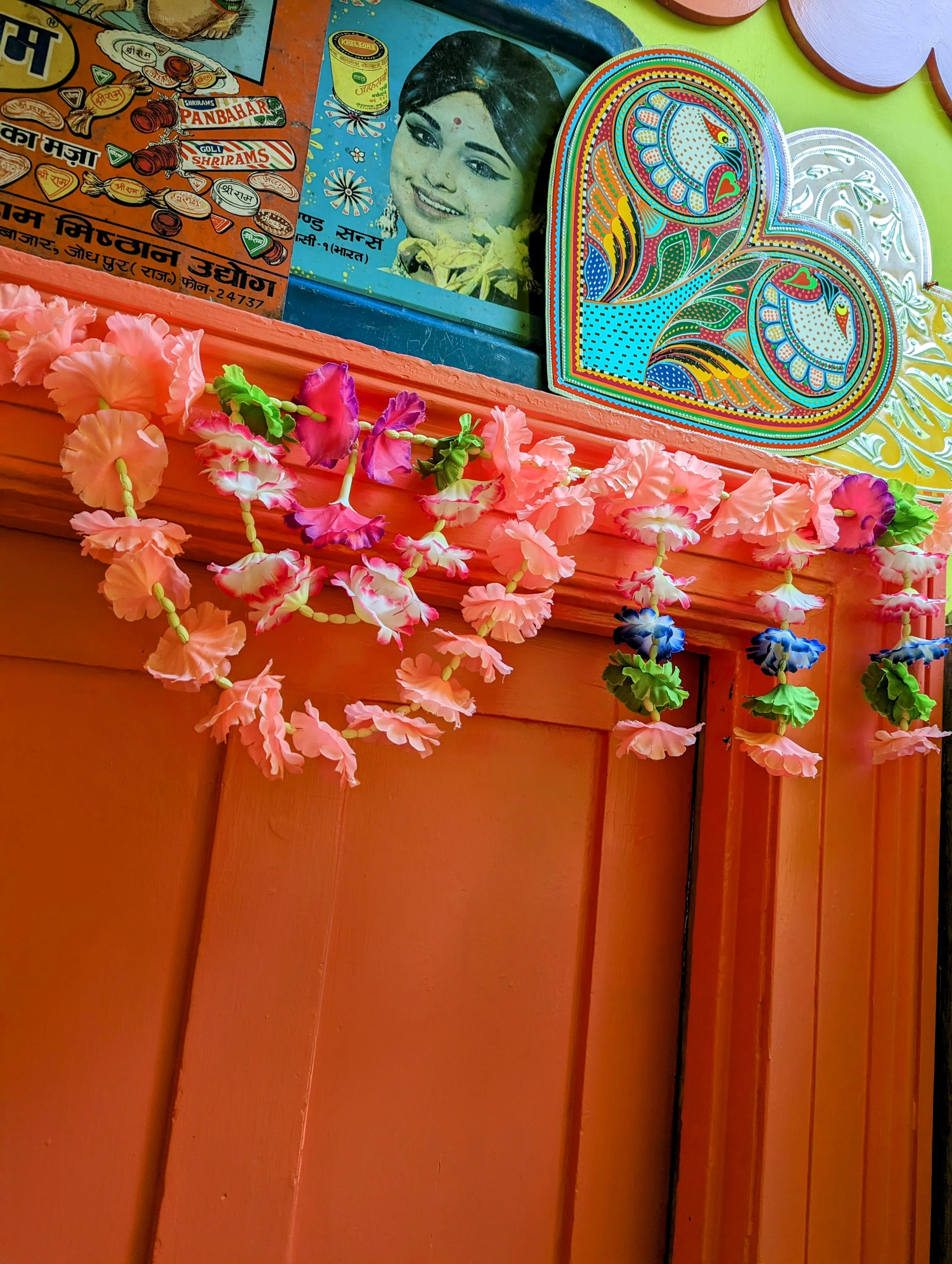 Doorway Flower garlands