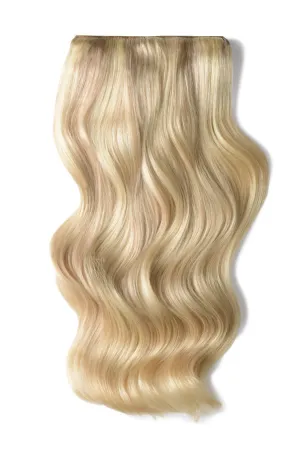 Double Wefted Full Head Remy Clip in Human Hair Extensions - BlondeMe (#60/SS)