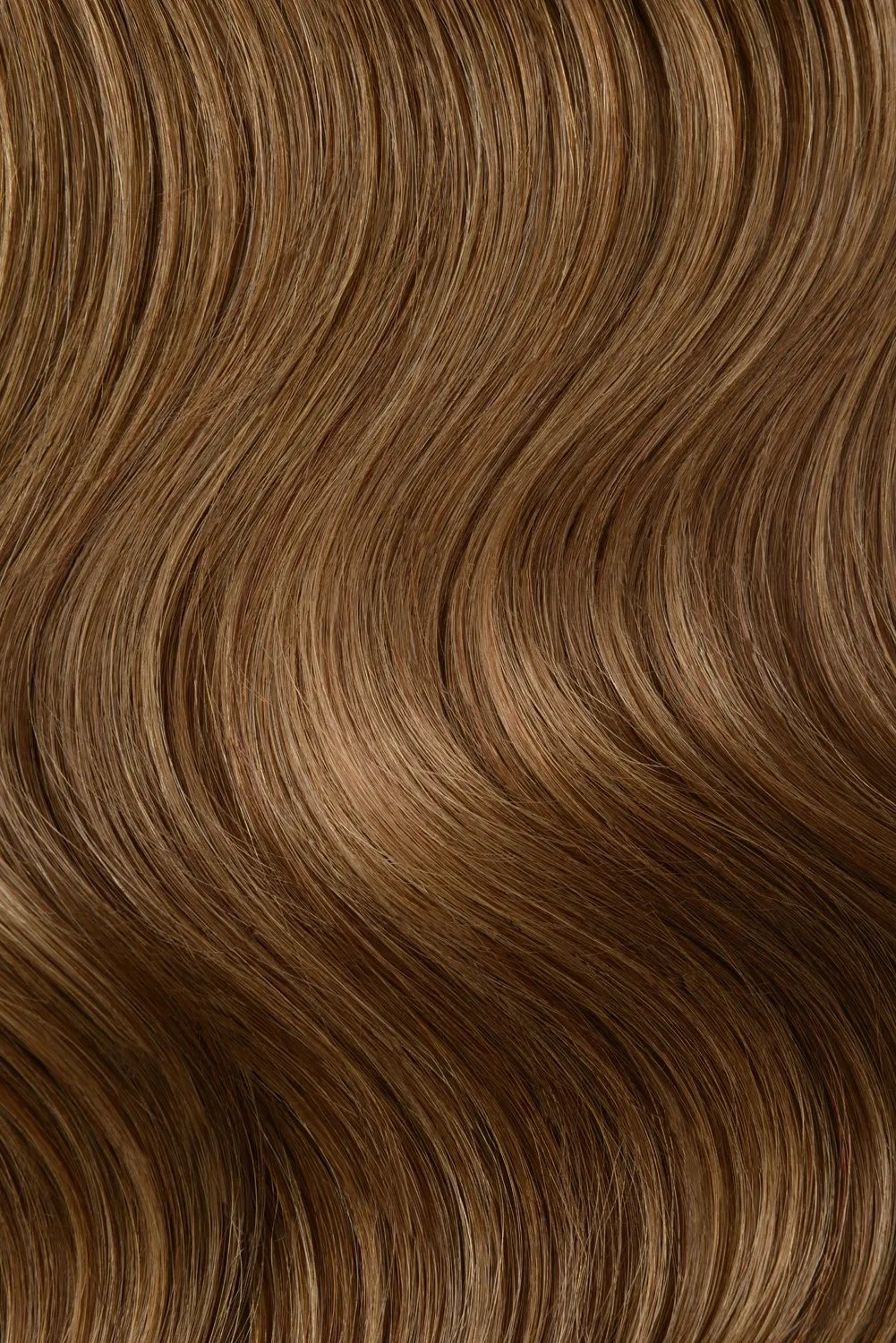 Double Wefted Full Head Remy Clip in Human Hair Extensions - Dark Blonde (#14)
