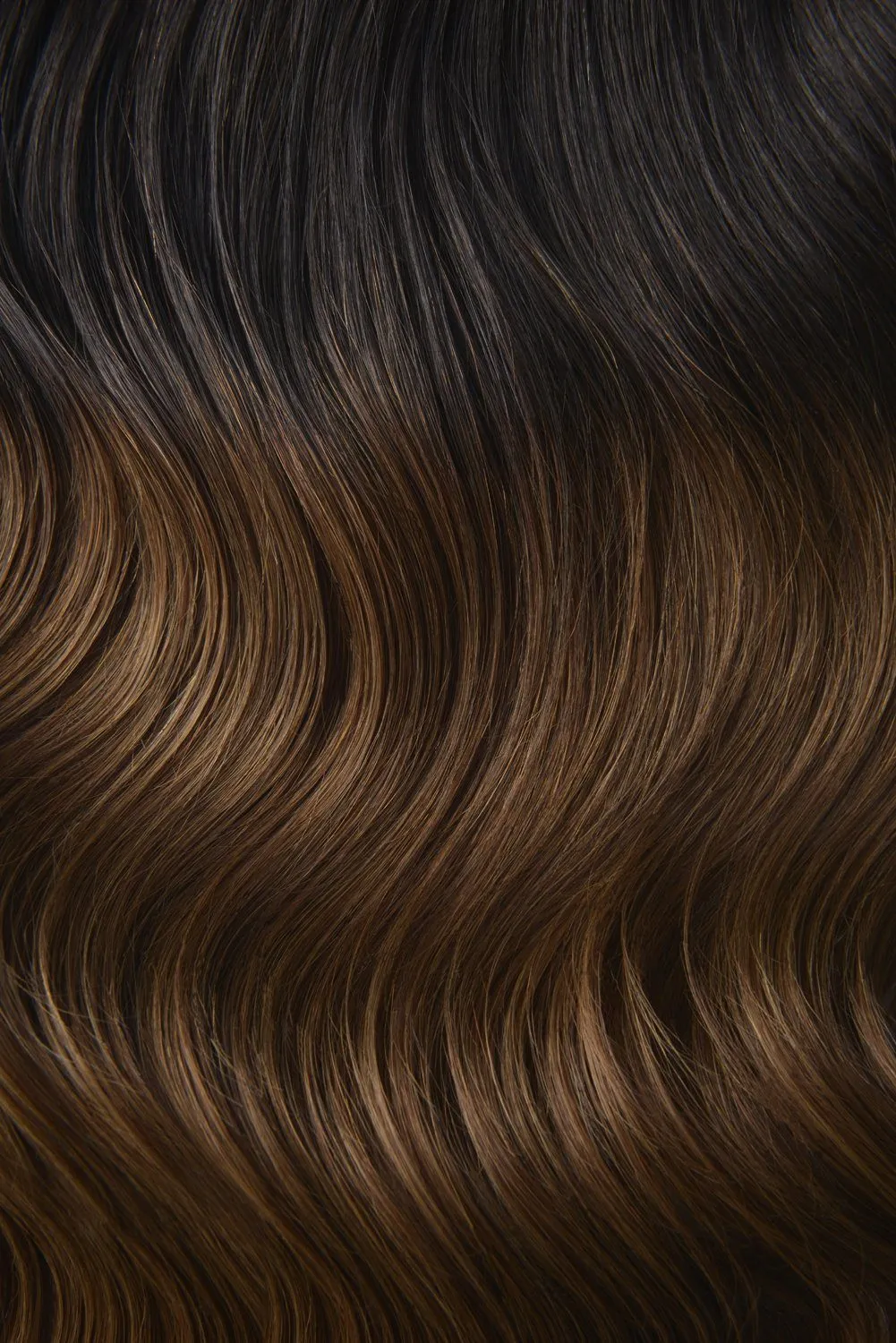 Double Wefted Full Head Remy Clip in Human Ombre Hair Extensions - (#T2/6)