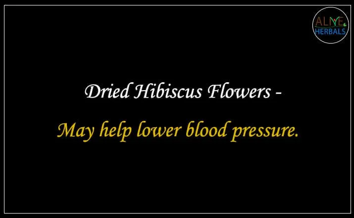 Dried Hibiscus Flowers