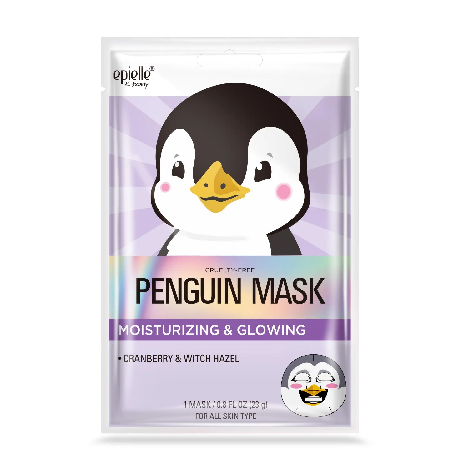 epielle Penguin Character Mask