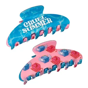 Eras Double-Sided Claw Clips - Cruel Summer
