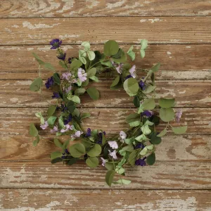 Eucalyptus & Flowers Mini Wreath