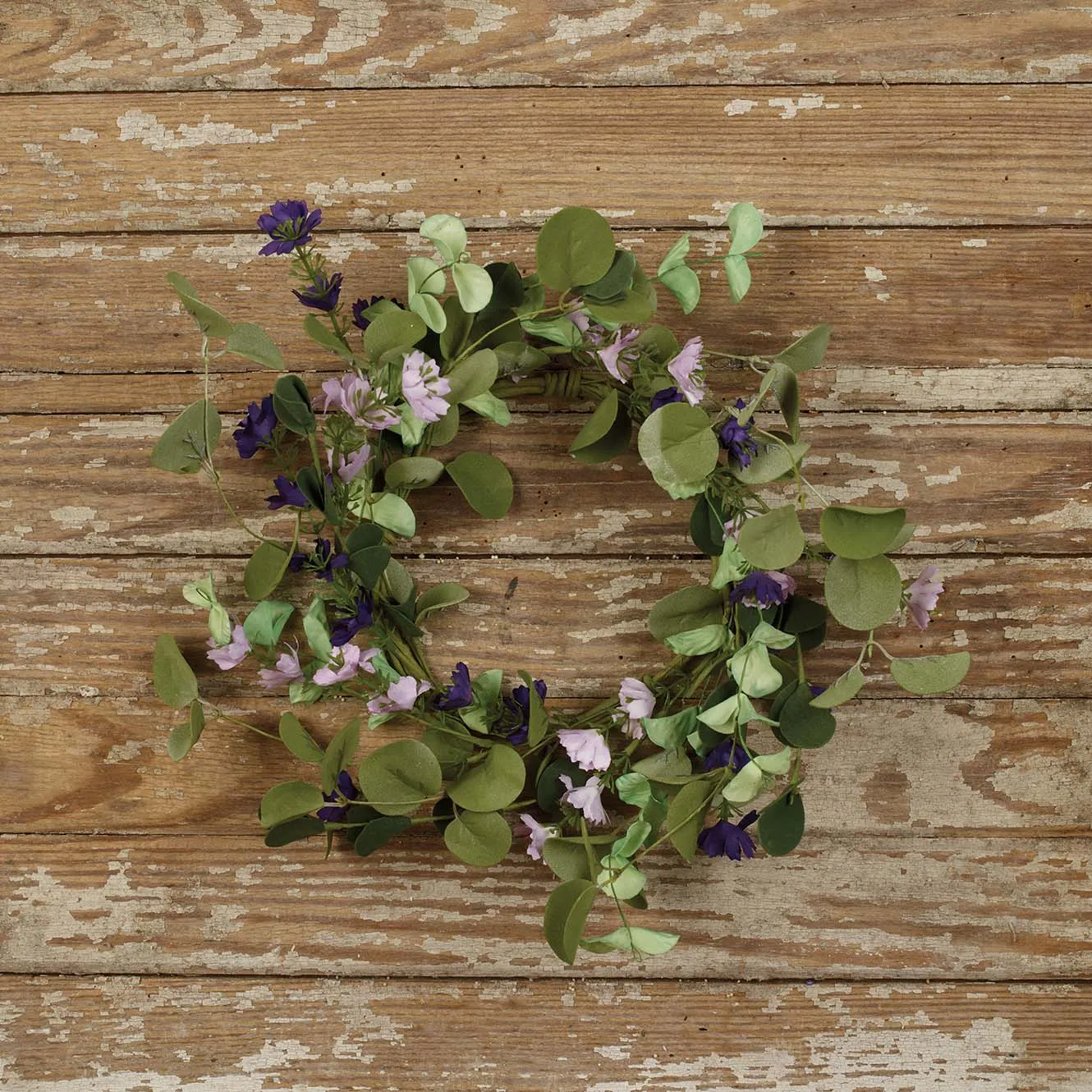 Eucalyptus & Flowers Mini Wreath