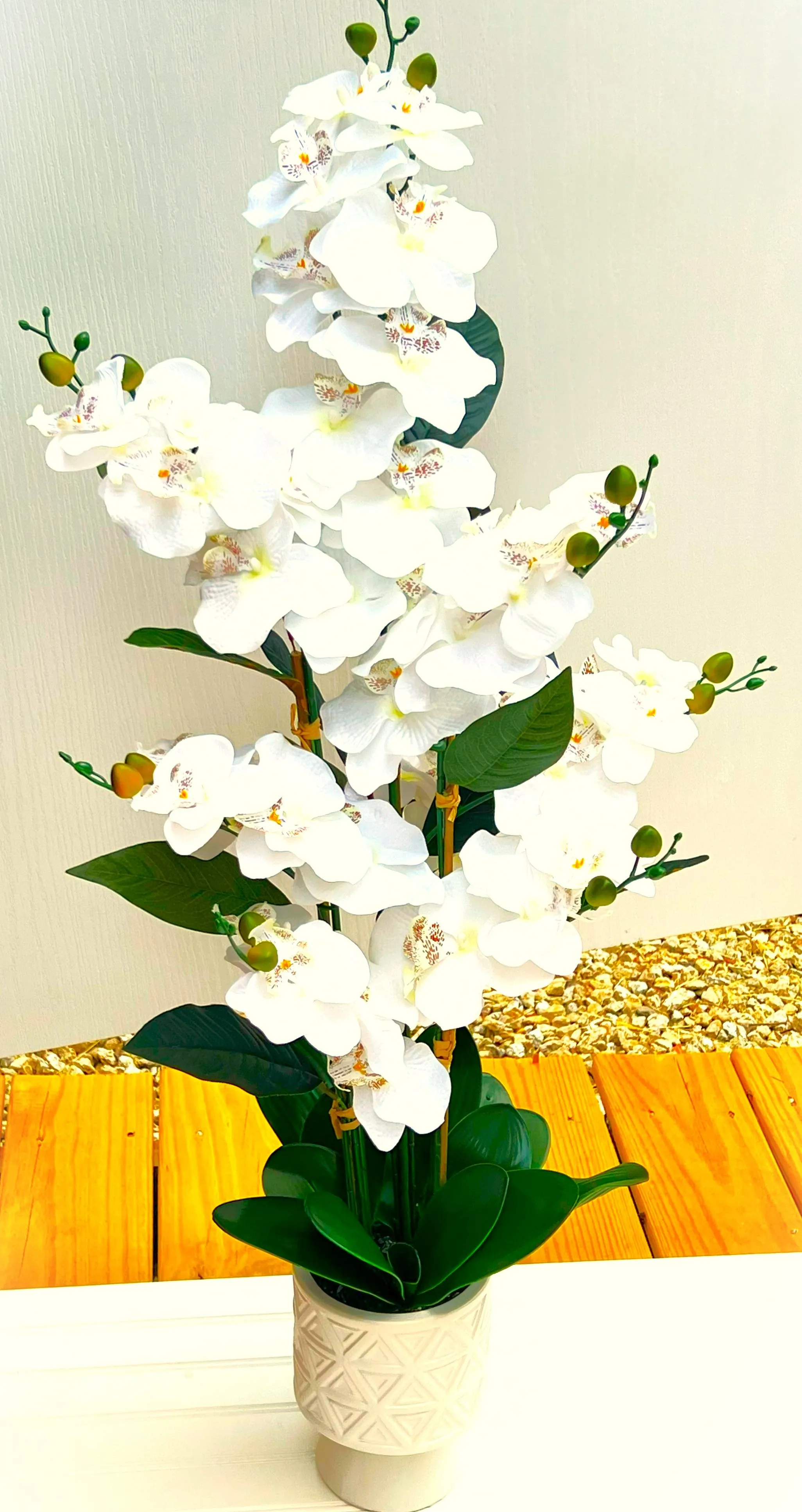 Exotic Orchid- Home Decor,  40" Tall X 18" Wide