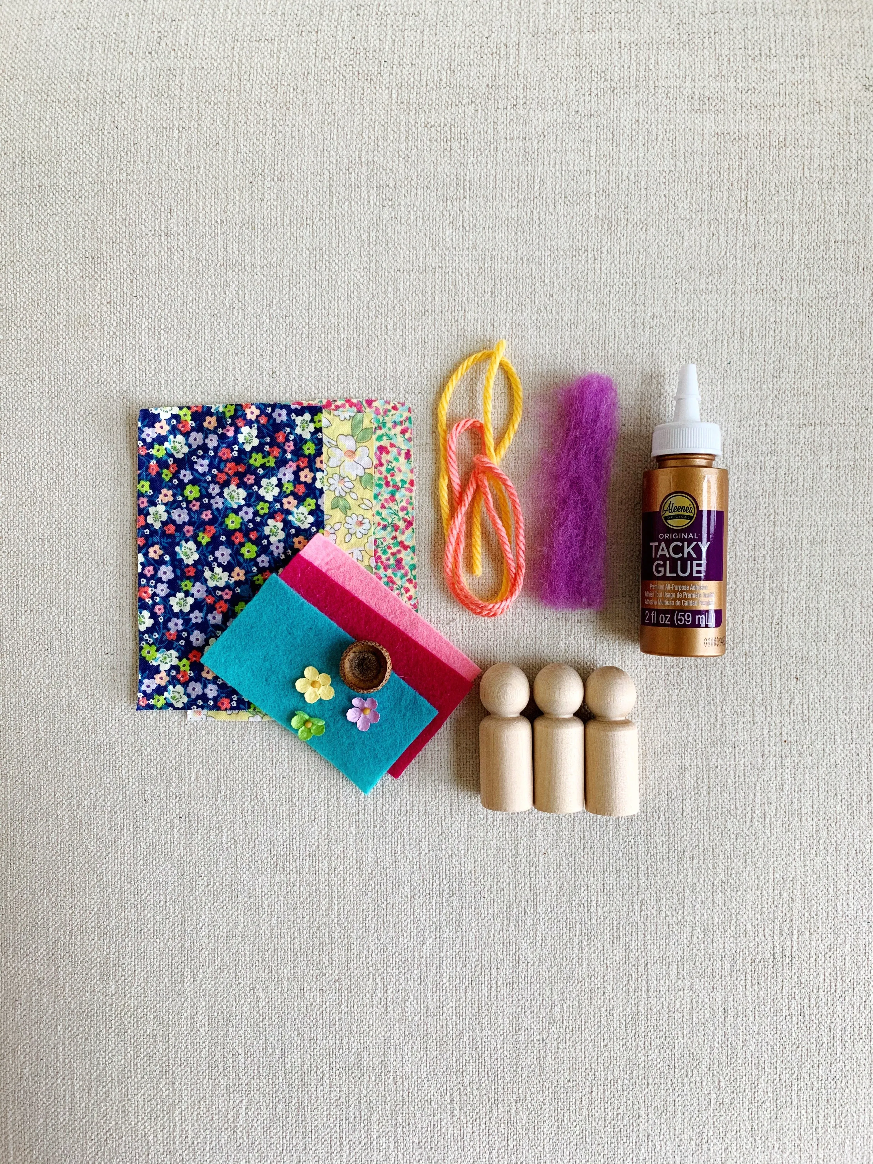 Fairy Peg Doll Kit