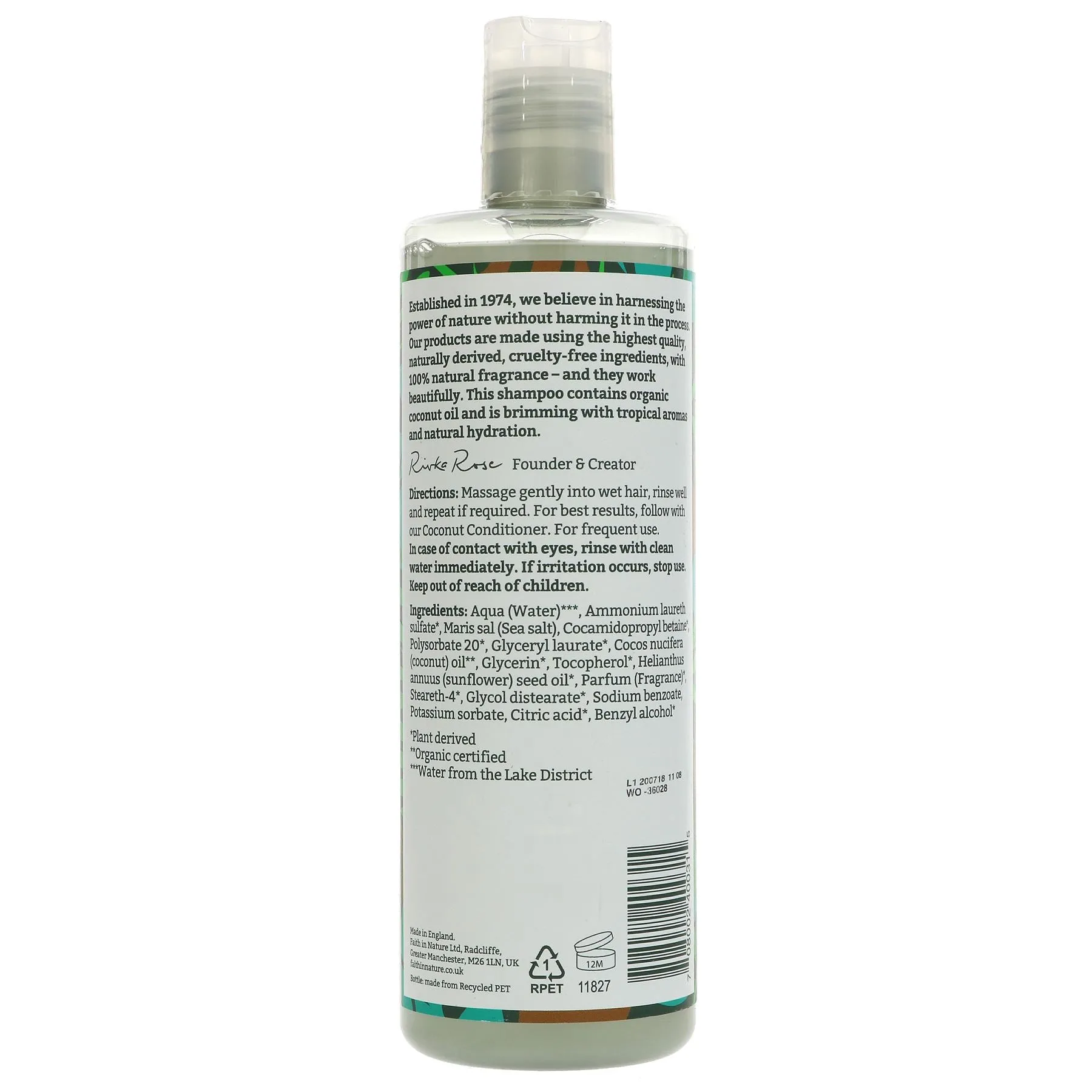 Faith In Nature | Shampoo - Coconut | 400ML