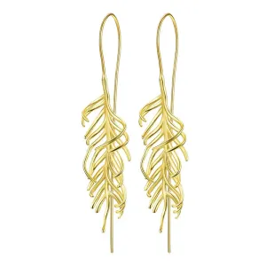 Fern Leaves Drop Earrings