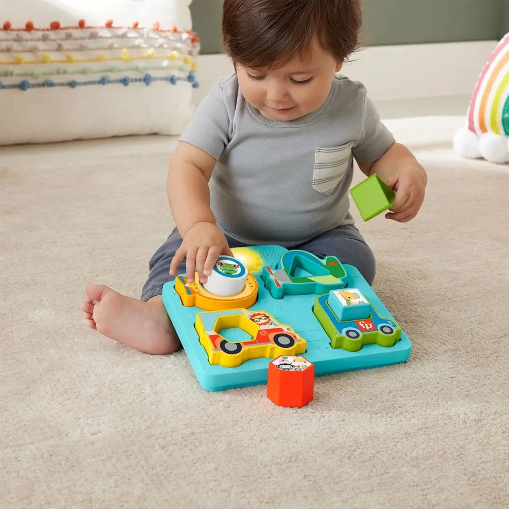 Fisher Price Shapes and Sounds Vehicle Puzzle