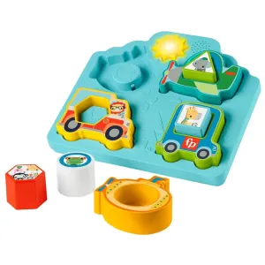 Fisher Price Shapes and Sounds Vehicle Puzzle
