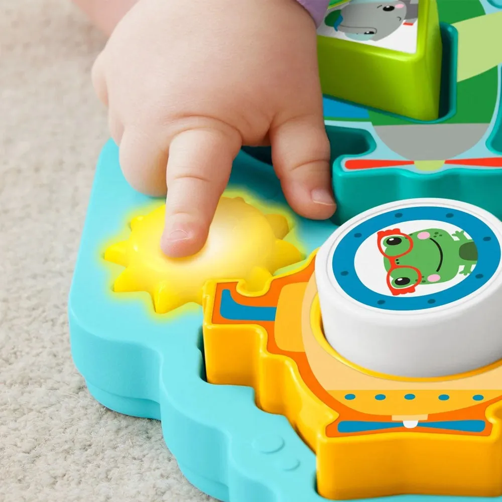Fisher Price Shapes and Sounds Vehicle Puzzle