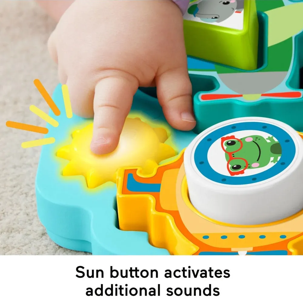 Fisher Price Shapes and Sounds Vehicle Puzzle