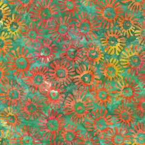 Floral Paradise Batiks Tropical - (1)