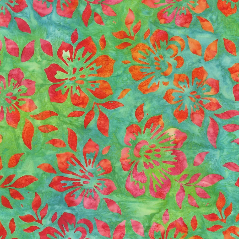 Floral Paradise Batiks Tropical - (2)